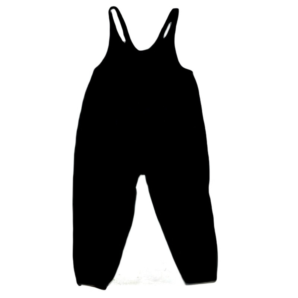 For Days Relaxing Romper Black Jumper Overalls